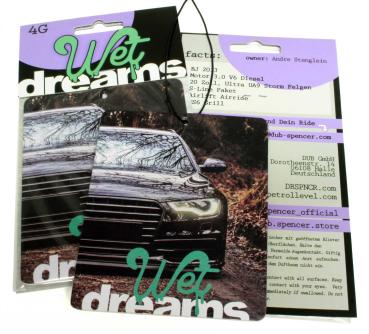 Dub Spencer air freshener - wet dreams 4G C7