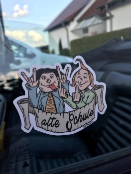 Dub Spencer - Sticker – Max & Moritz, alte Schule