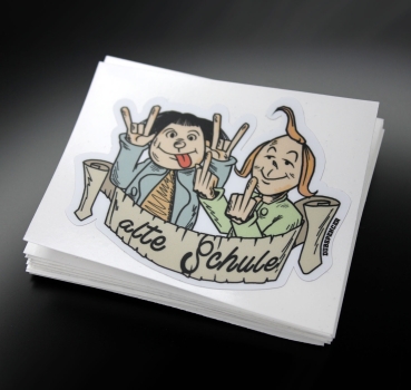 Dub Spencer - Sticker – Max & Moritz, alte Schule