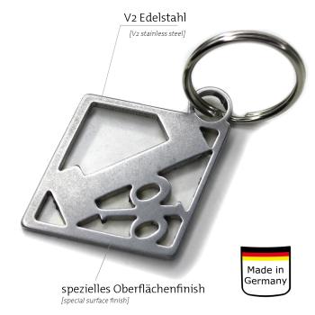 Dub Spencer 1% - key chain