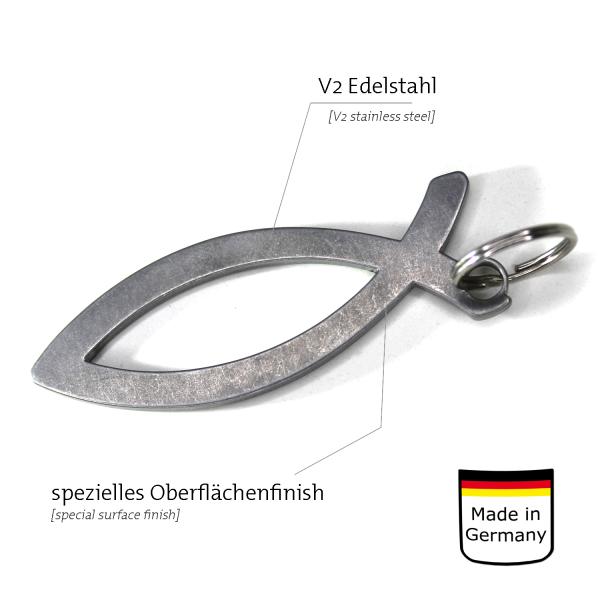Dub Spencer ICHTHYS JESUS FISCH - Schlüsselanhänger