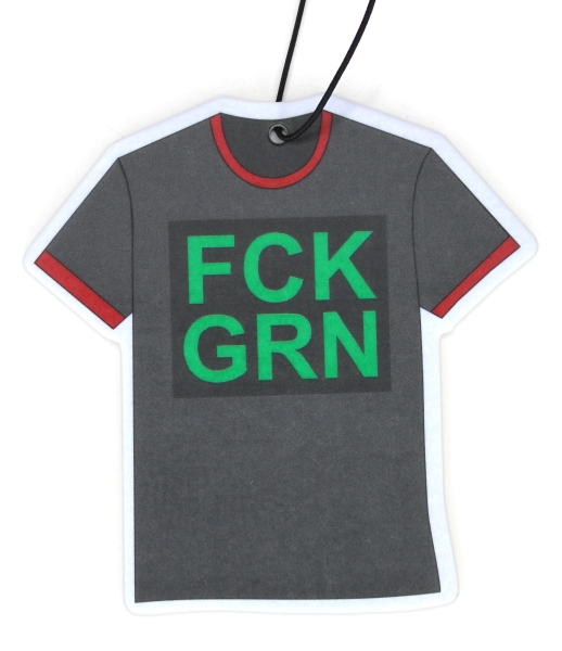 Dub Spencer Air Freshener - FCK GRN