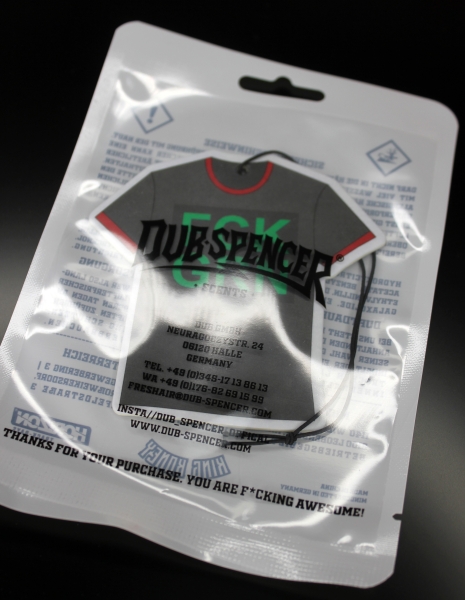 Dub Spencer Air Freshener - FCK GRN